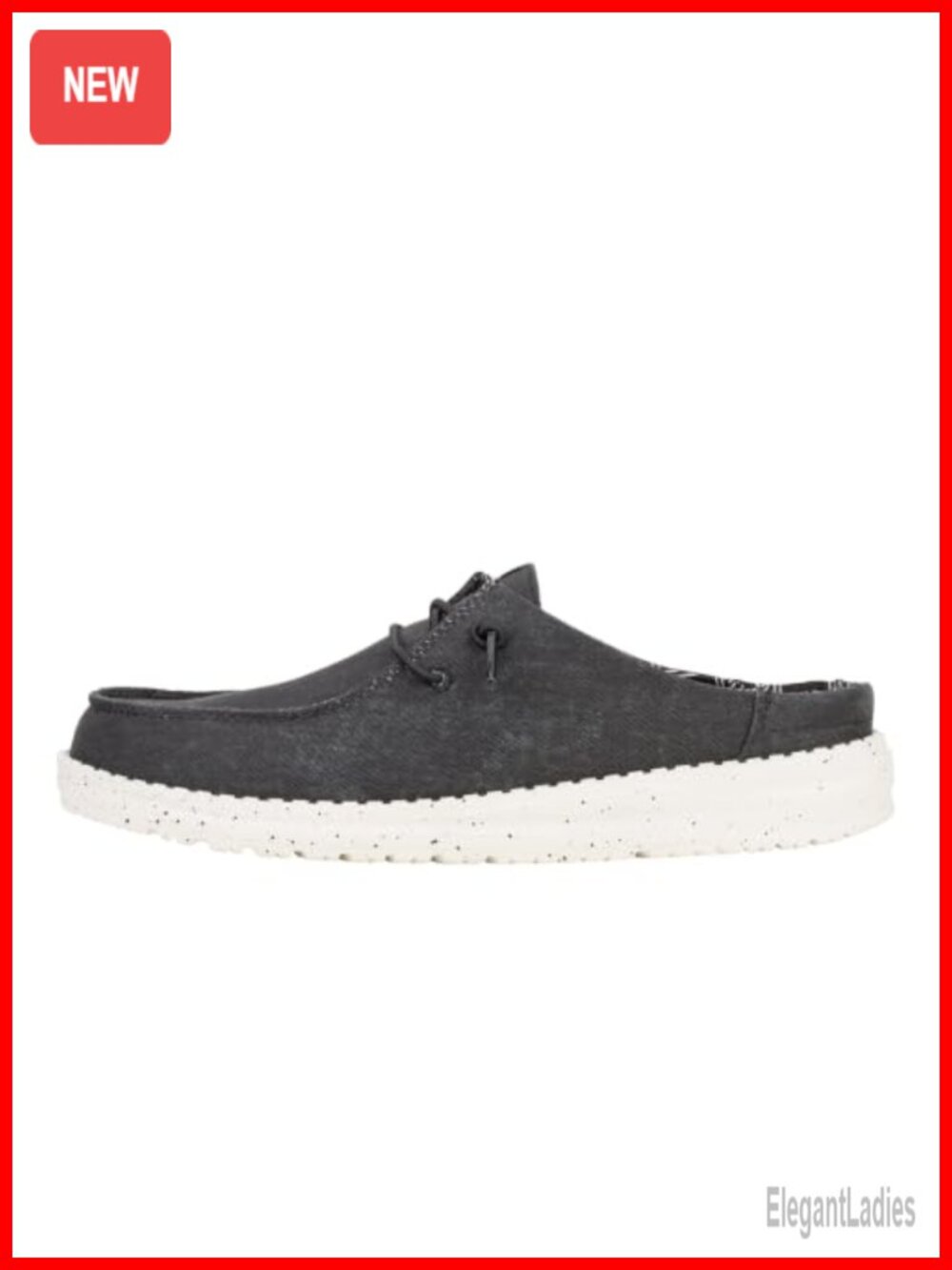Lightweight Slip-On Mules Memory Foam Comfort Casual Shoes